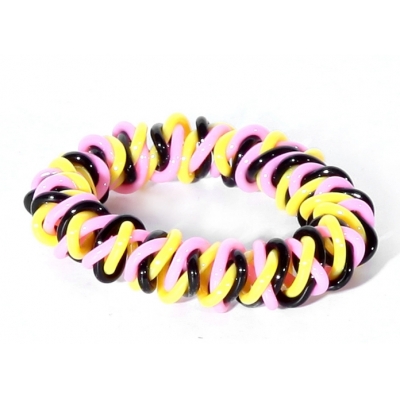 SUNHOO New Design mix color telephone wire hair band